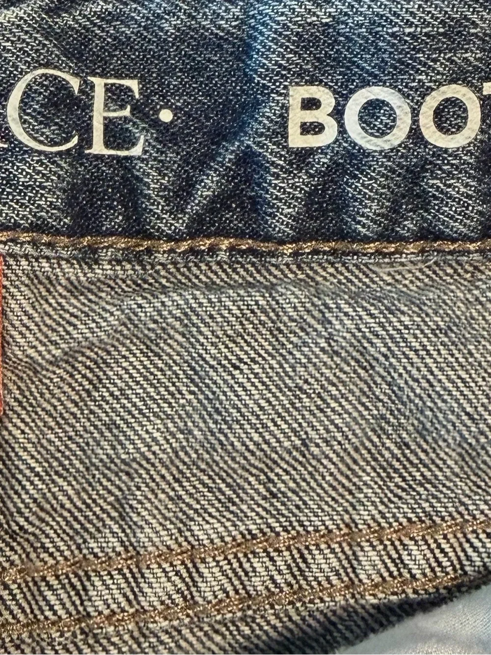 Boys Basic Bootcut Adjustable Waist Jeans Size 7S